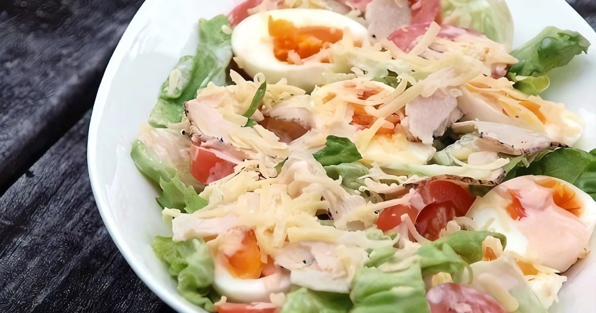 🟣САЛАТ С КУРИЦЕЙ И ОВОЩАМИ