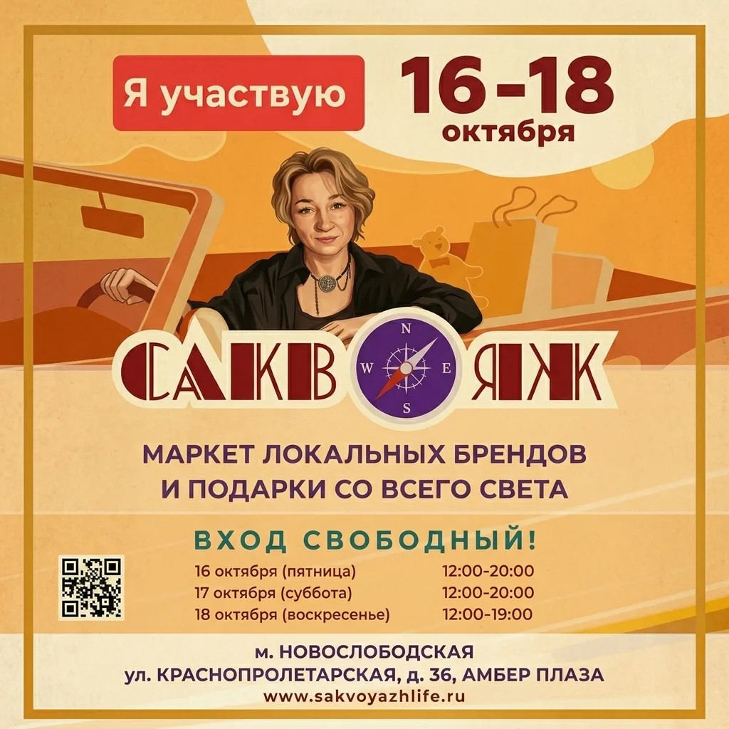 📍Следующее мероприятие в моем марафоне осенних выставок - "Саквояж".