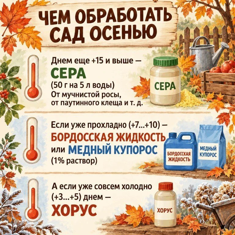 Сохраните, чтобы не пропустить нужный момент! Осенью на даче важно всё делать вовремя: ...