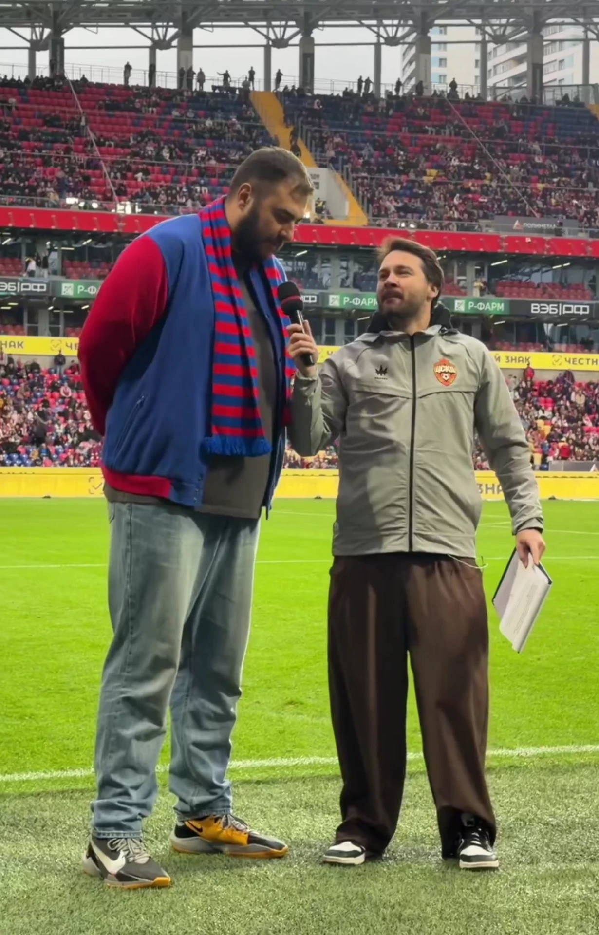 ⚽️ «Школьный матч»: наши на ВЭБ Арене!