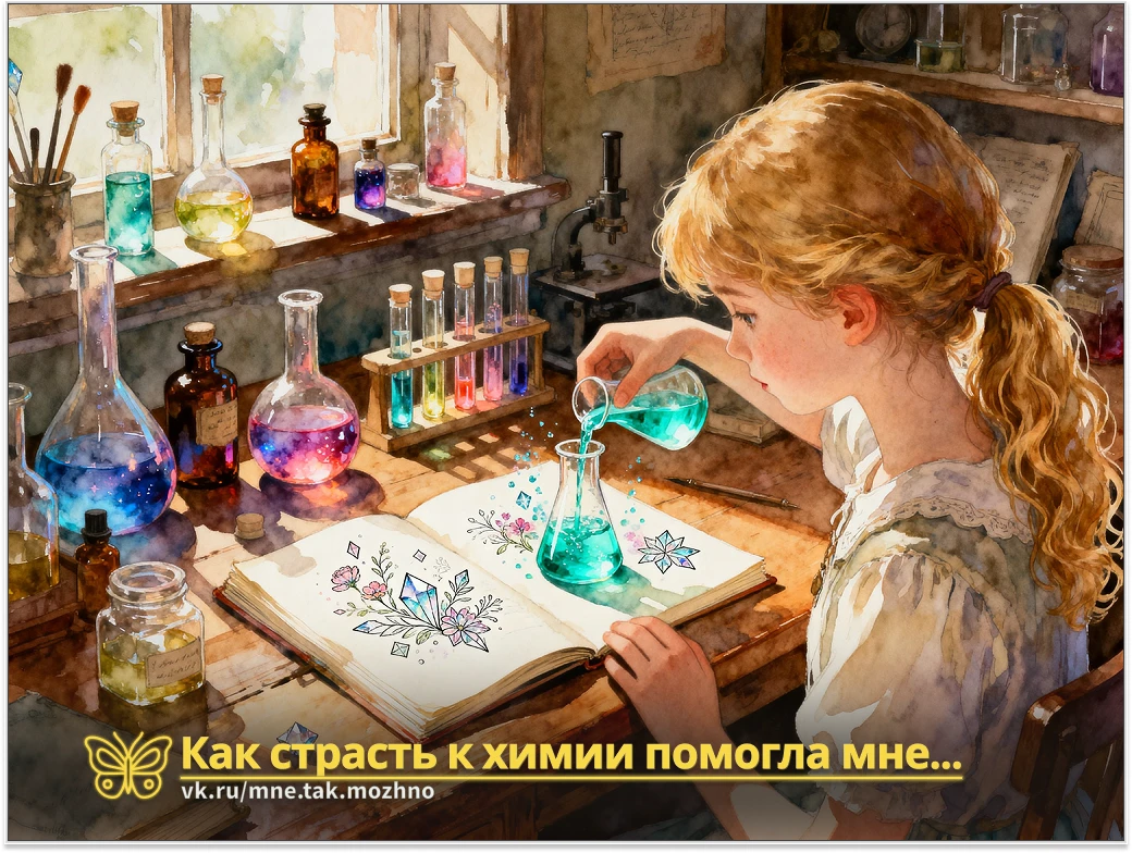 Как страсть к химии помогла мне найти свою форму творчества, создать арт-альбомы и манд...