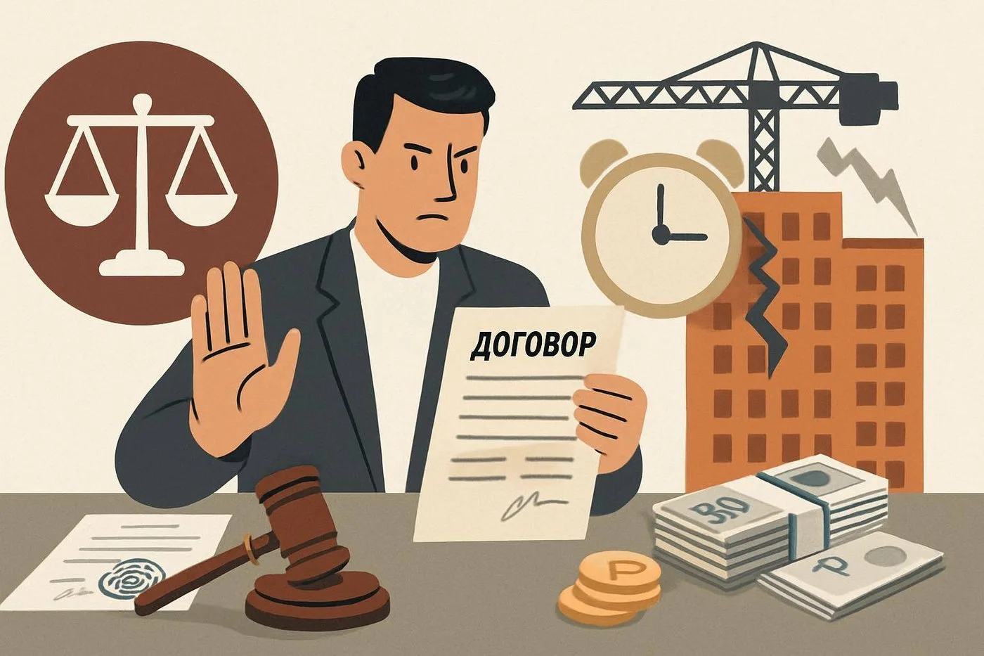 🏗️ «Дом построили, а ключей нет»: Как забрать огромную неустойку у застройщика за прос...