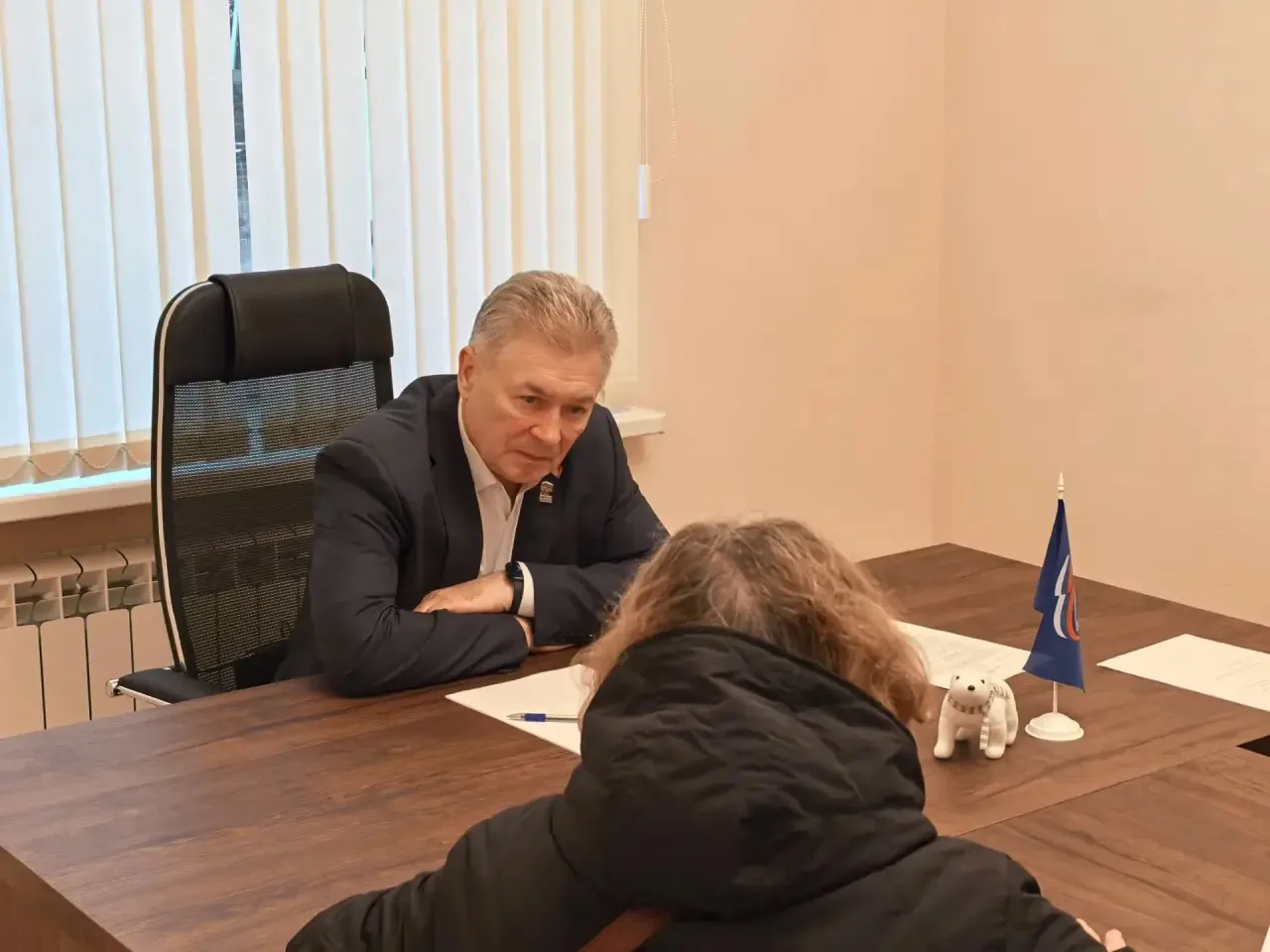 Провёл личный приём граждан. В ходе приёма ко мне обратилась Надежда Петровна с вопросо...