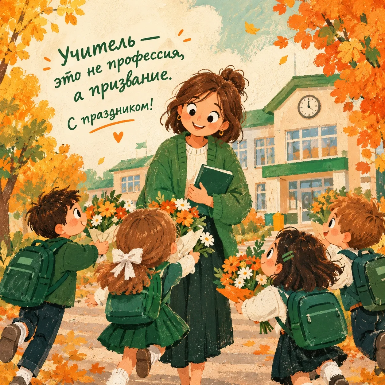 С Днем учителя!