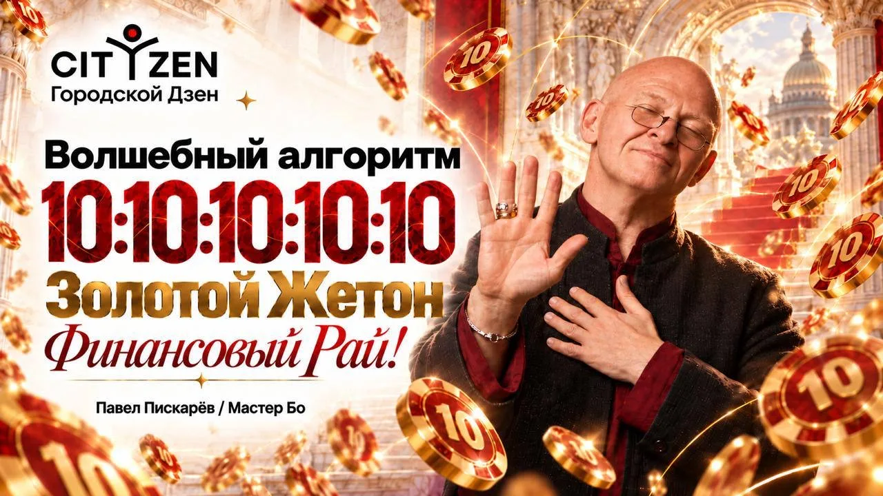 Дорогие друзья, приглашаю вас завтра рисовать волшебный алгоритм «Золотой жетон. Финанс...