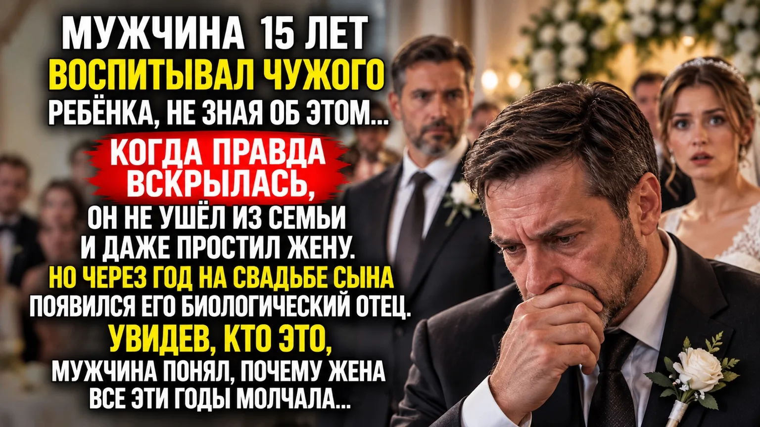 МУЖЧИНА 15 ЛЕТ ВОСПИТЫВАЛ ЧУЖОГО РЕБЁНКА, НЕ ЗНАЯ ОБ ЭТОМ… КОГДА ПРАВДА ВСКРЫЛАСЬ, ОН Н...