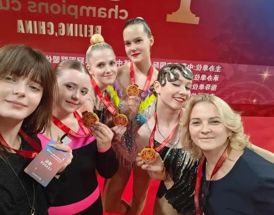Победа гимнасток Долгопрудного на международной арене!