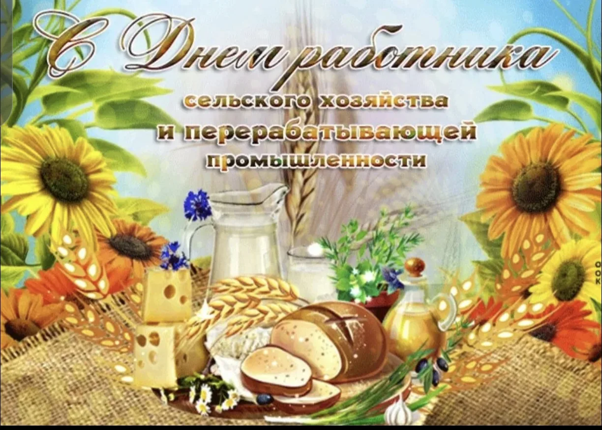 🌾 С Днём работника сельского хозяйства и перерабатывающей промышленности!