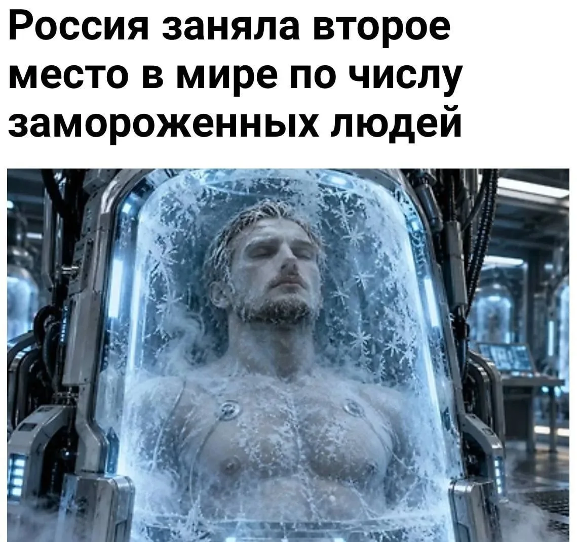 Россия заняла второе место в мире по числу замороженных людей — СМИ.