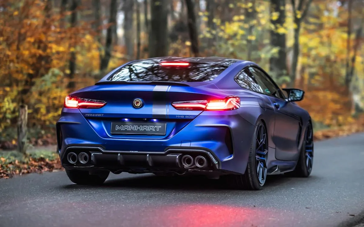 А вот и M8 CS в обвесах Manhart 👀💙😇