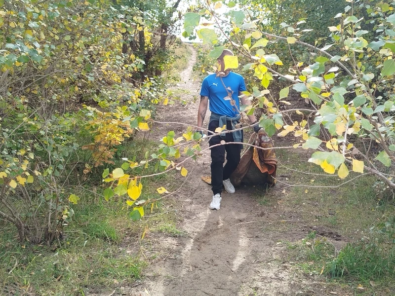 🌿 Садоводы СНТ «Урожай» вышли на уборку берега Ахтубы