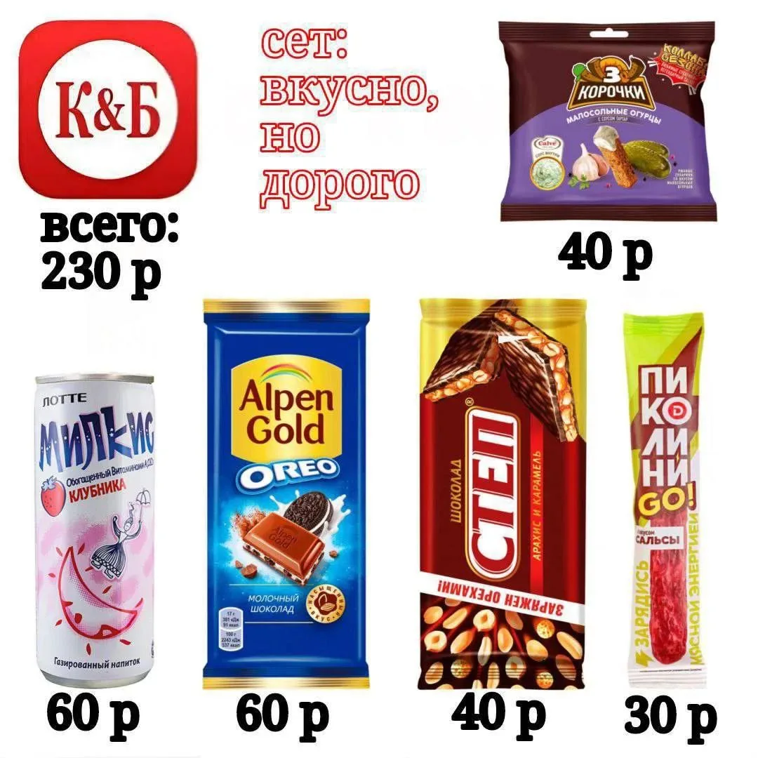 Так и знал что захотите. Вот вам, в основном до 400₽