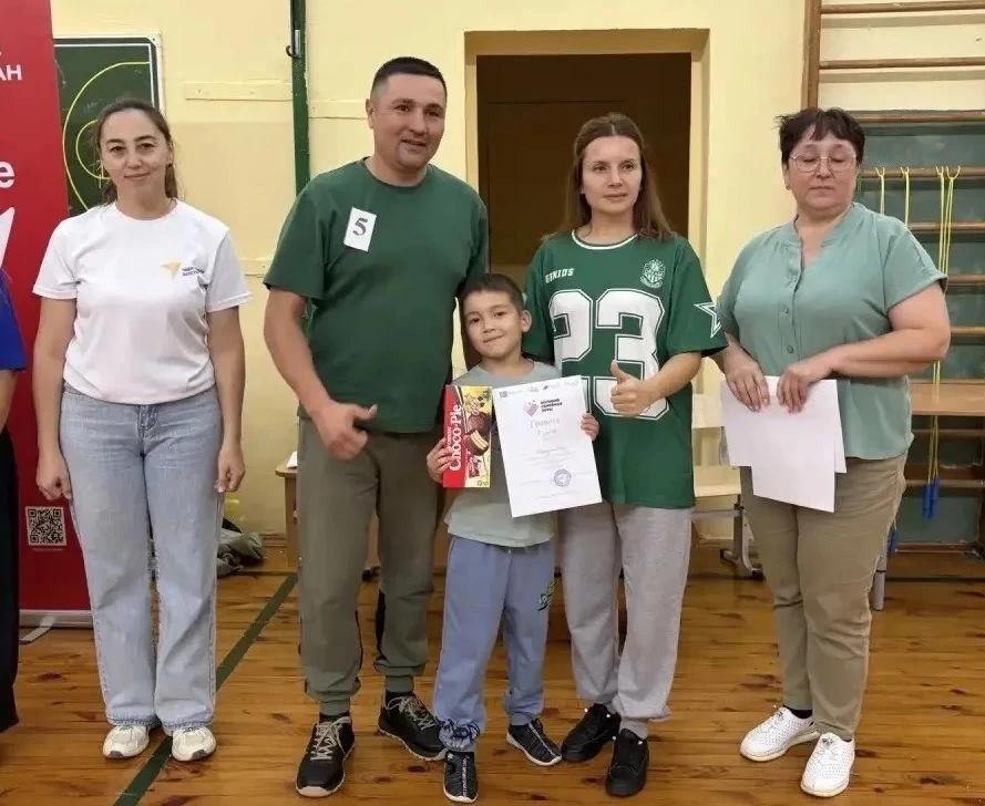 🏆В школе с. Янгантау прошли «Большие семейные игры», которые объединили 9 активных и д...