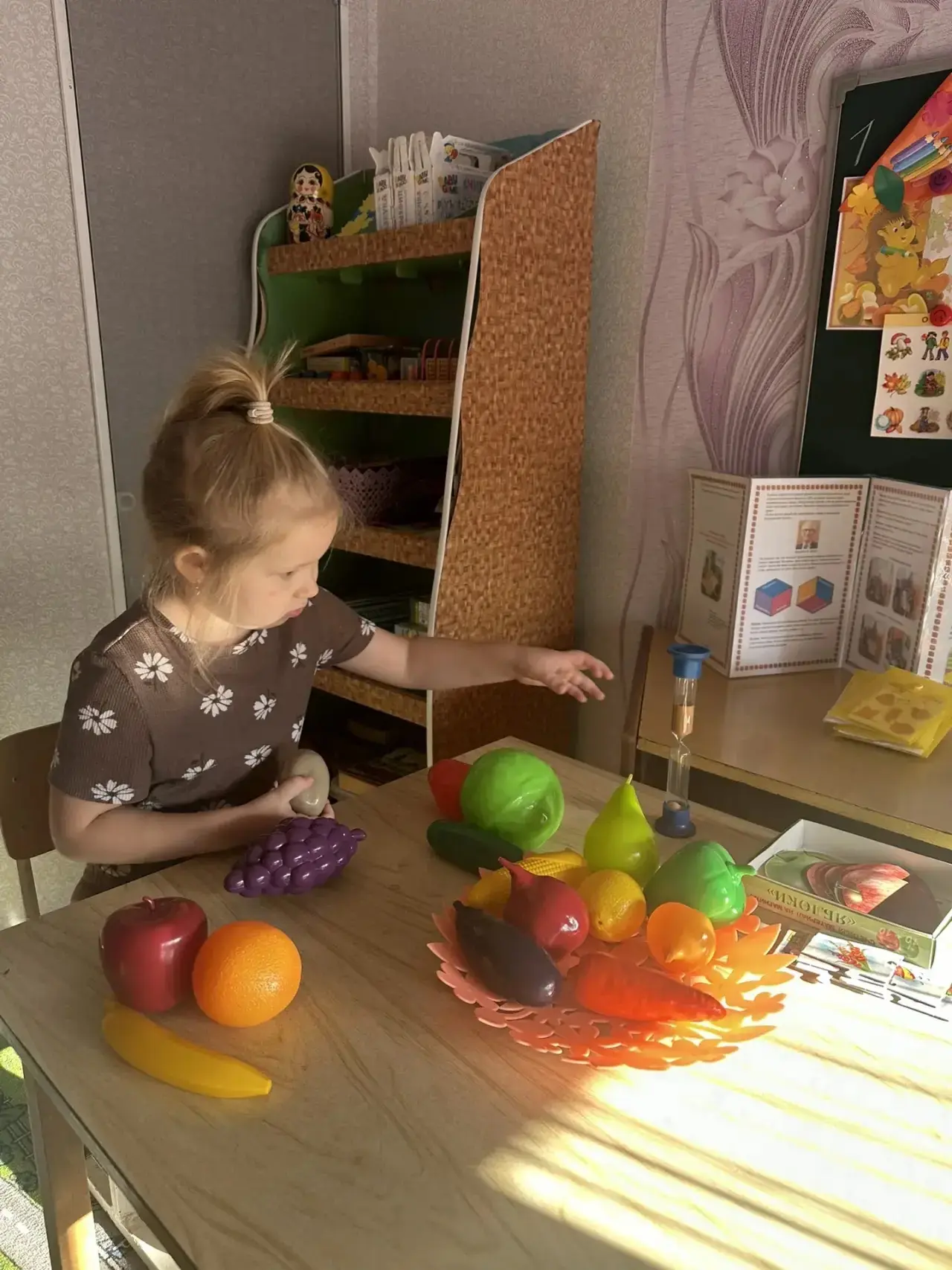 Овощи"- любимая тема у детей.