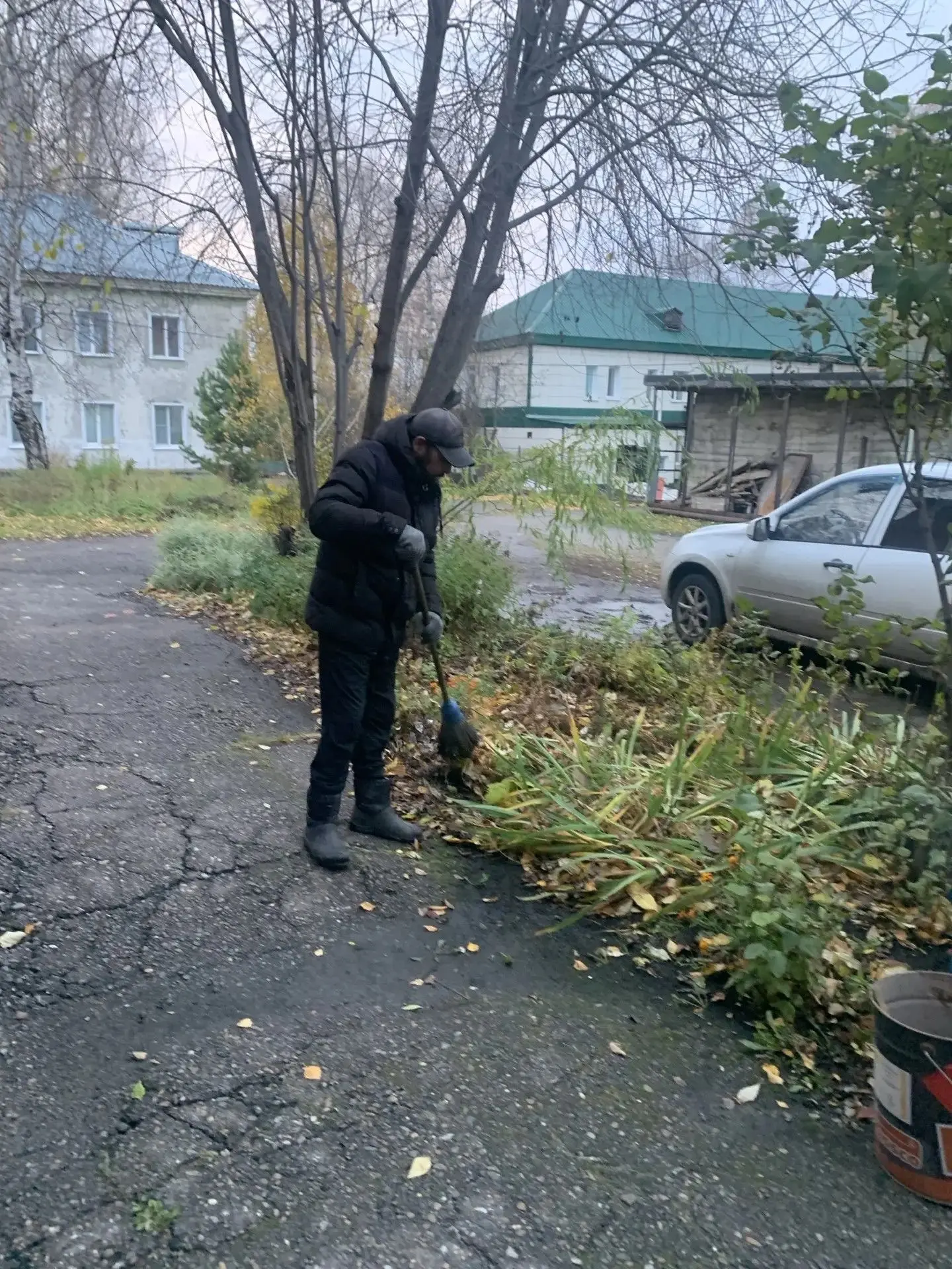 Уборка придомовой территории ул. Киселевская, 18а