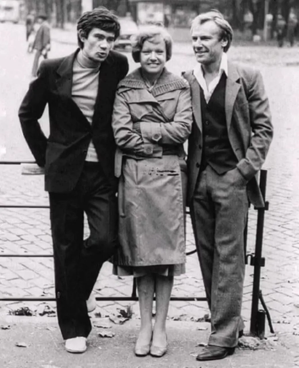 Одесса, 1981 год. Сергей Бодров-старший, Людмила Гурченко и Сергей Шакуров на съёмках ф...
