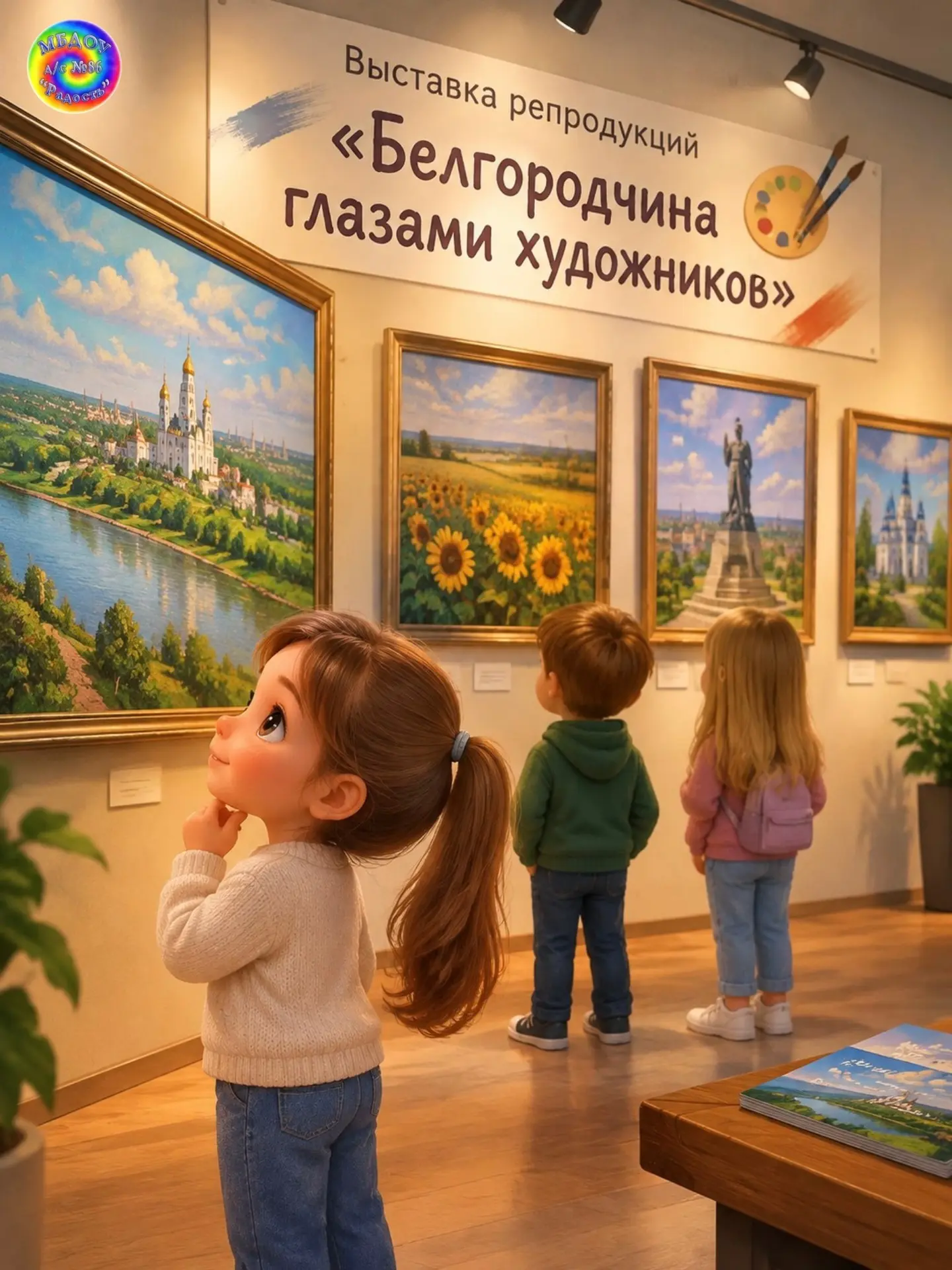 🖼️ВЫСТАВКА РЕПРОДУКЦИЙ «БЕЛГОРОДЧИНА ГЛАЗАМИ ХУДОЖНИКОВ»🧑🏻‍🎨