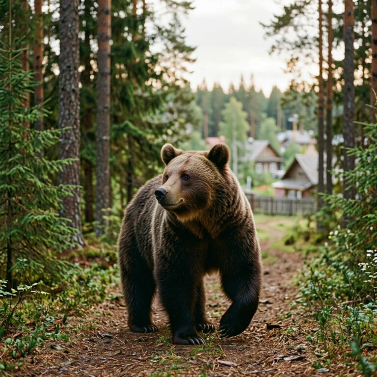Осторожно, медведь.