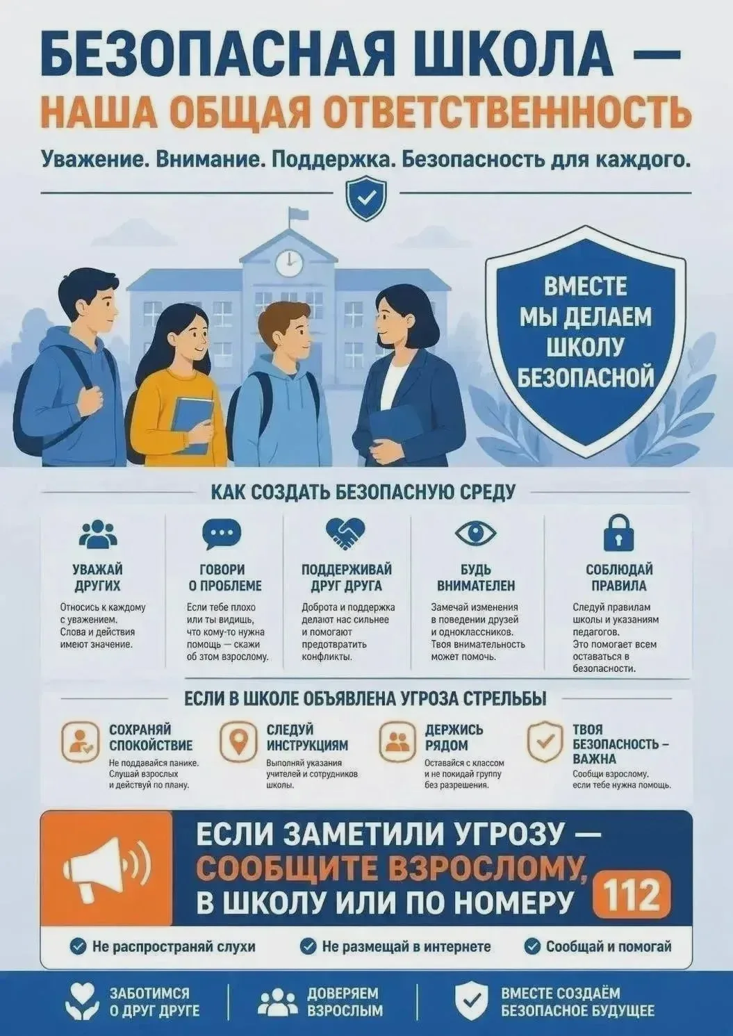 Важно заметить тревожные сигналы