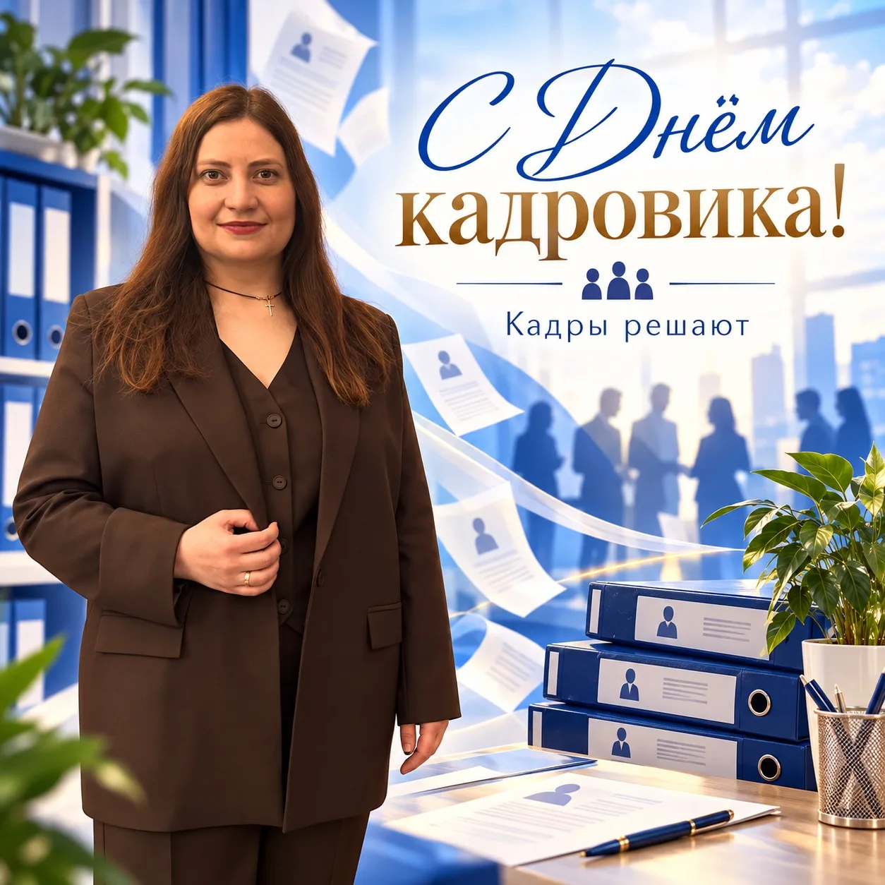 Дорогие мои, с Днём кадровика! 💙