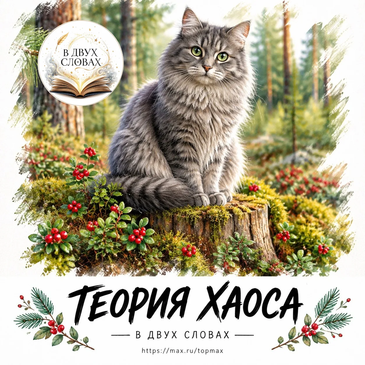 Мужчина принял решение. Ну, не оставлять же беременную кошку тут в лесу? Кто-то завез е...