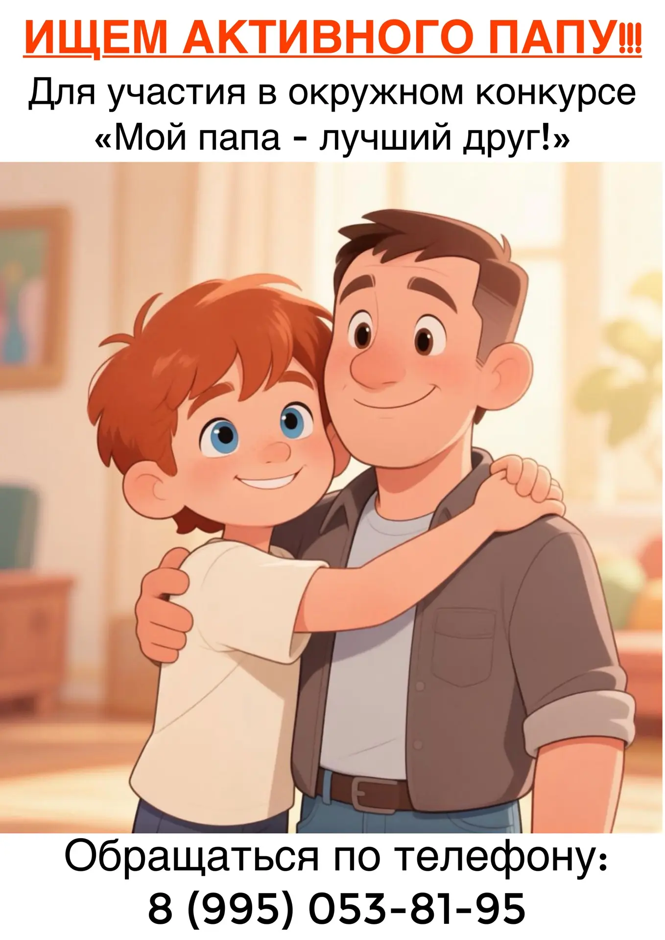 Разыскиваем лучшего папу Иркутского округа!