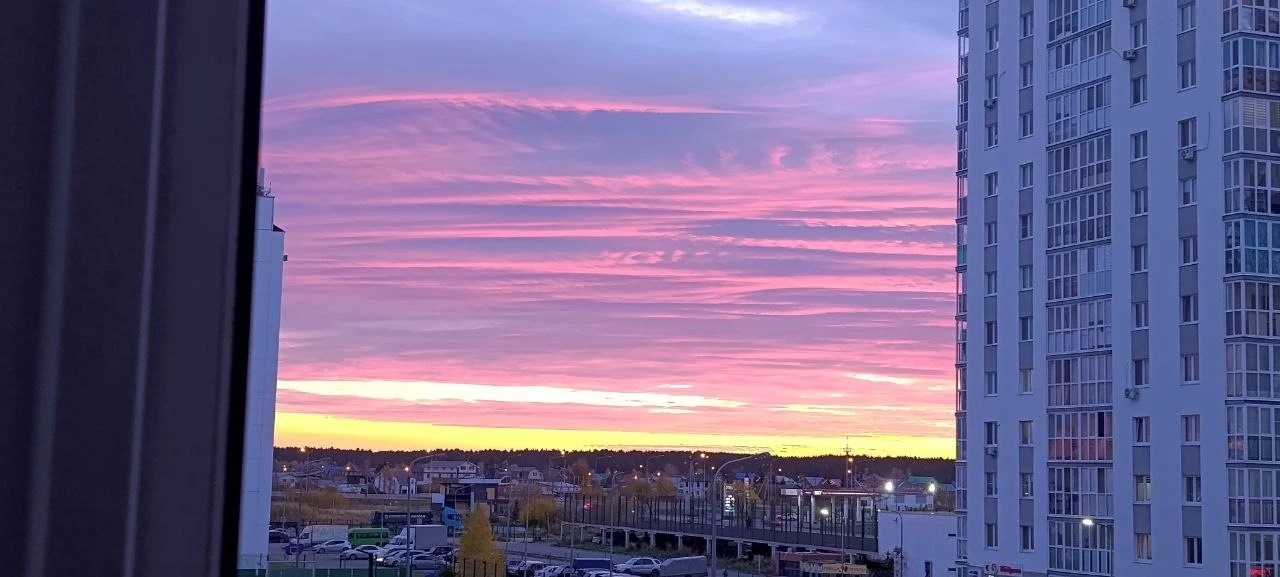 Такой разный и красивый сегодня закат 🌅