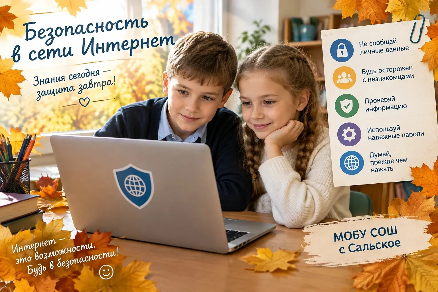 Безопасность в сети интернет.