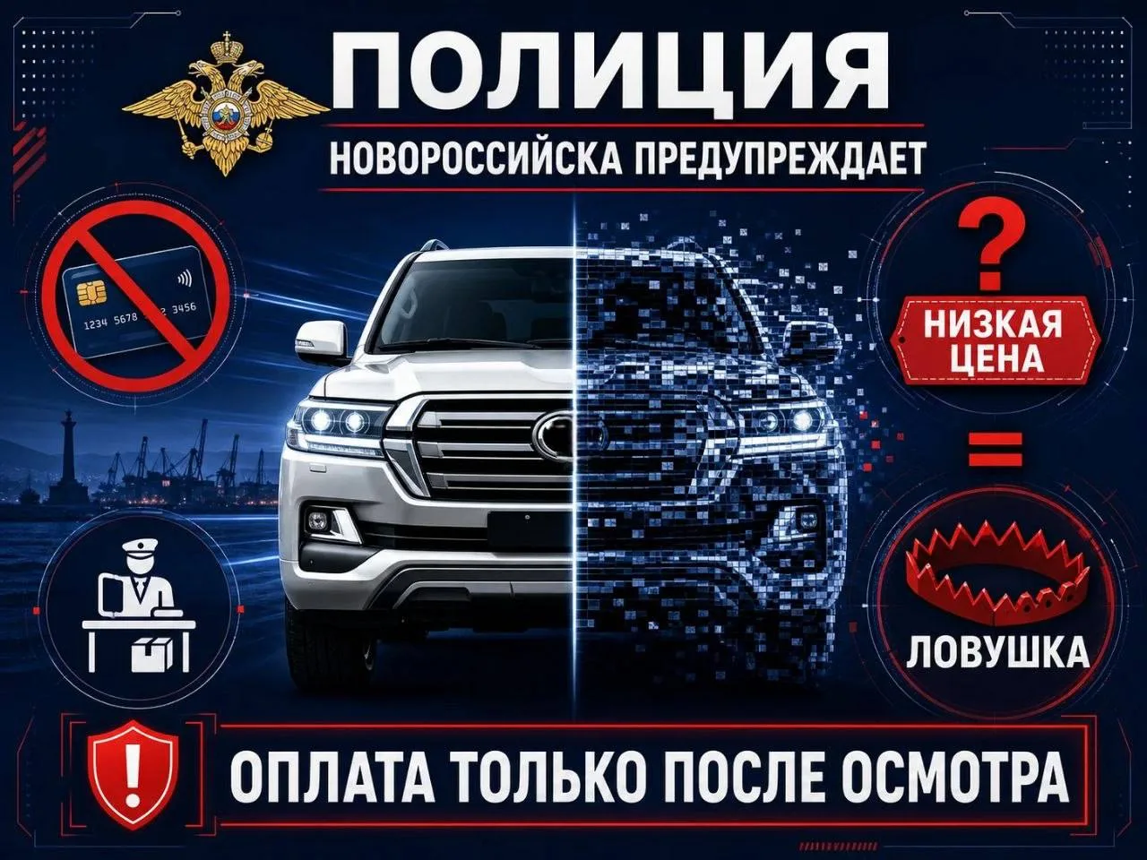 Полиция Новороссийска предупреждает!