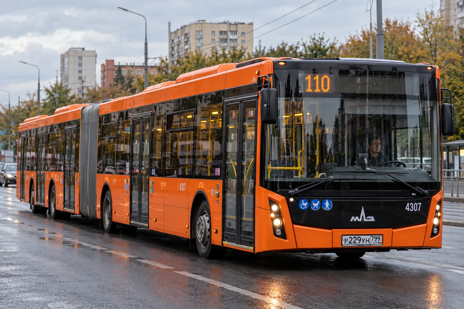 🚗 С 1 января в Омске начнут курсировать автобусы-гармошки