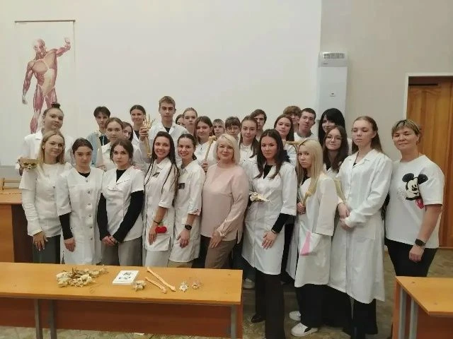 Анатомия вживую: как наши лицеисты примерили белый халат 💉