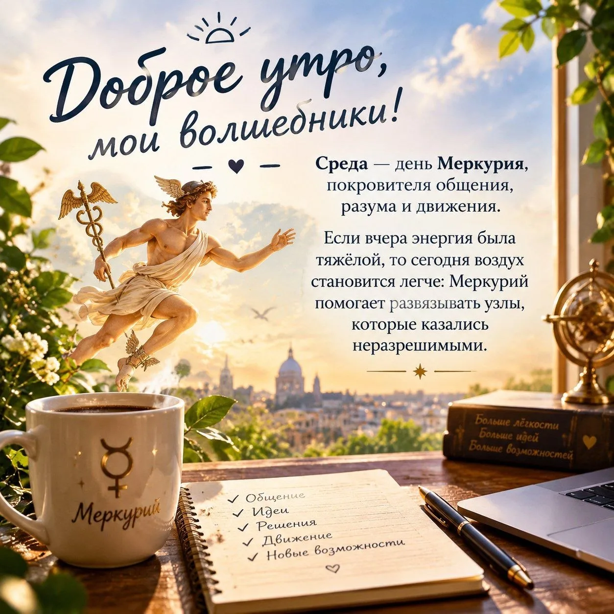 🌅 Доброе утро, мои волшебники!