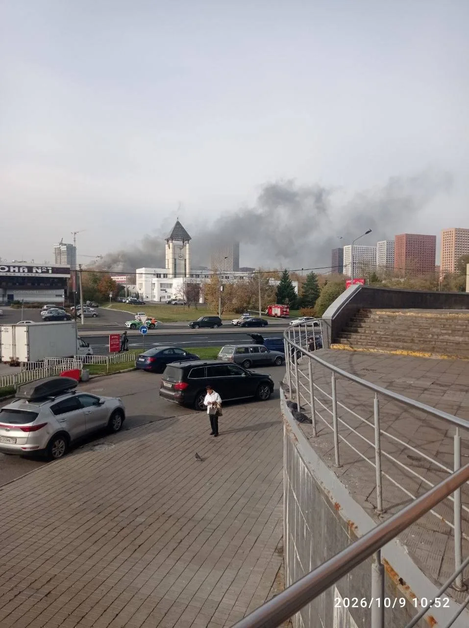 ⚡Дым заметили в районе Ашана.
