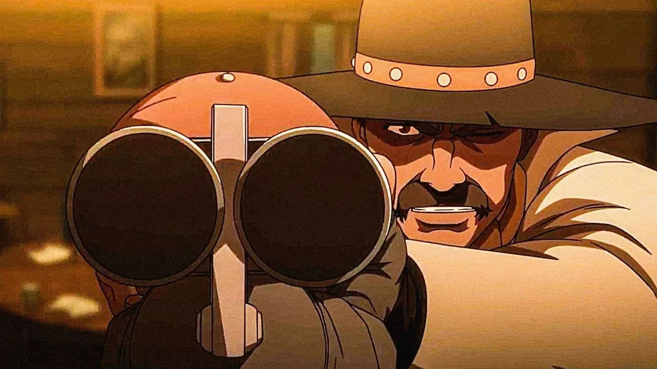 Netflix показал трейлер аниме Bass X Machina — вестерн с машинами и сверхъестественным 🤠