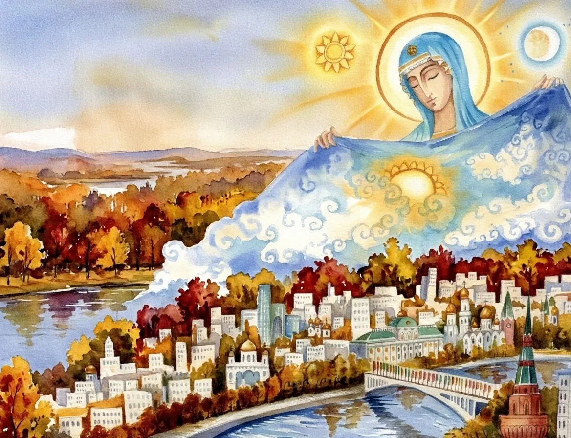 С праздником Покрова Пресвятой Богородицы, дорогие!