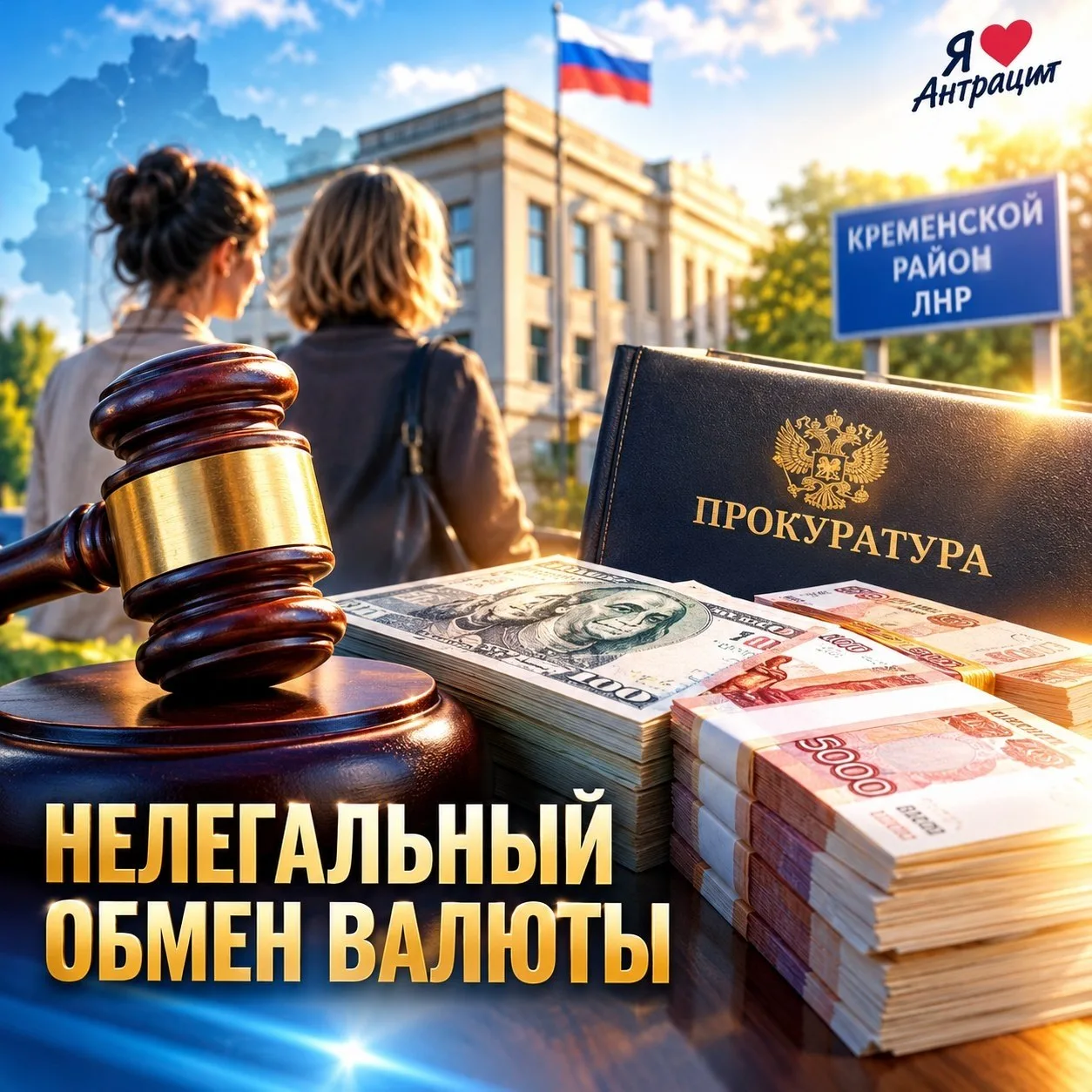 👮‍♂️ Прокуратура Кременского района ЛНР проверила валютное законодательство.
