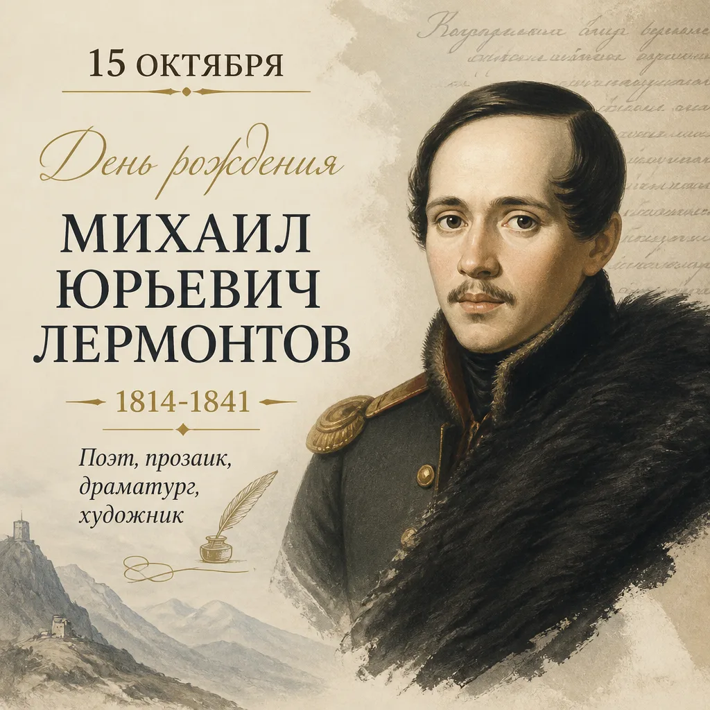 Михаил Лермонтов — великий русский поэт и прозаик. Автор романа «Герой нашего времени»....