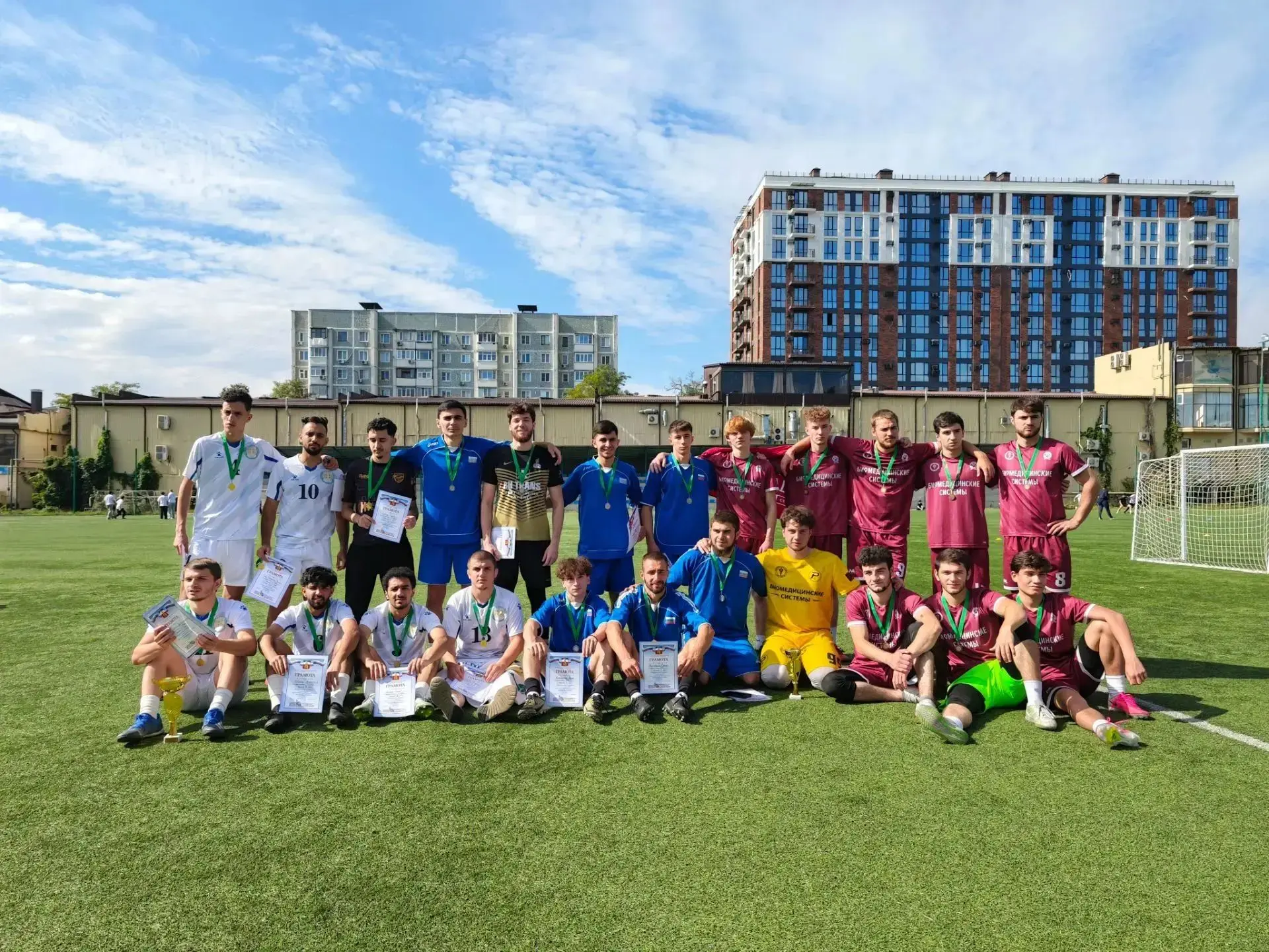 ⚽️Студенты Пятигорска разыграли медали первенства города по мини-футболу