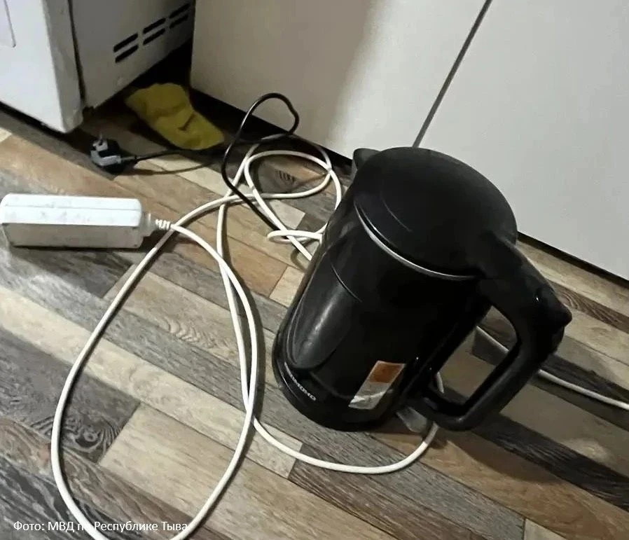 Двухлетний мальчик в Туве получил серьезные ожоги, упав на кипящий чайник, сообщили в М...