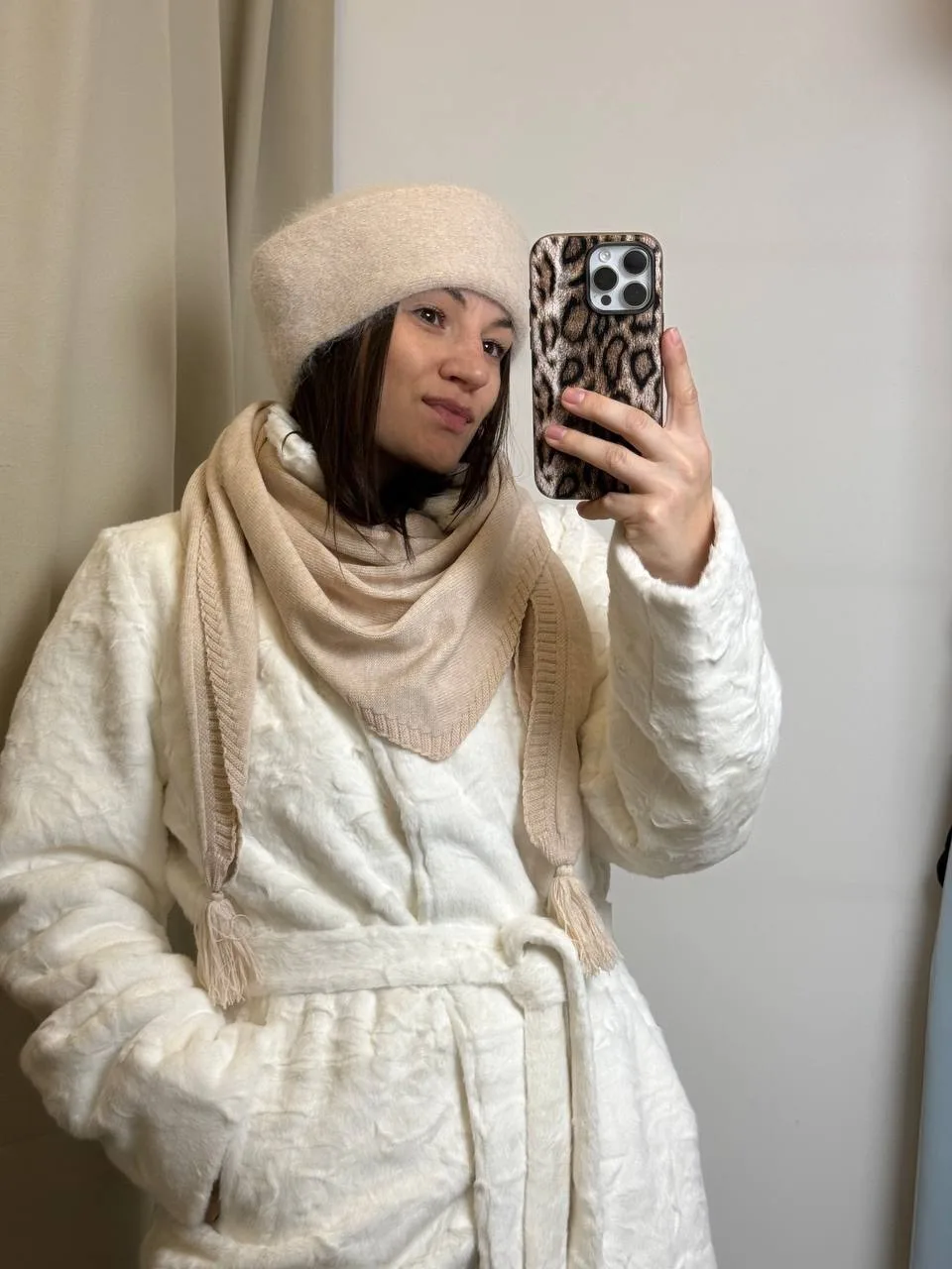Как шубка смотрится без капюшона ✨