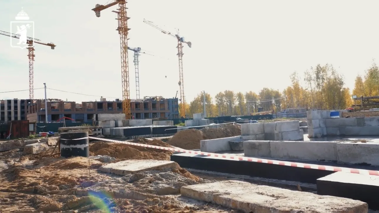 🧸🏗️ В Ярославле строят новый детский сад на 250 мест