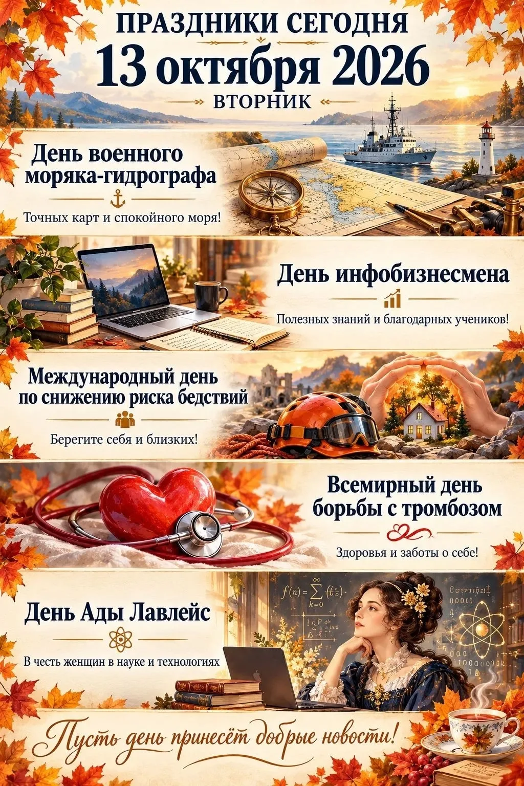 ☁🌧 Сегодня прохладная и пасмурная погода. Температура воздуха утром +6, днем до +9°C. ...