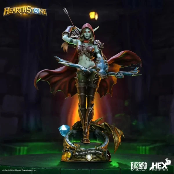Статуя Sylvanas Windrunner - World of Warcraft от Blizzard, HEX Collectibles