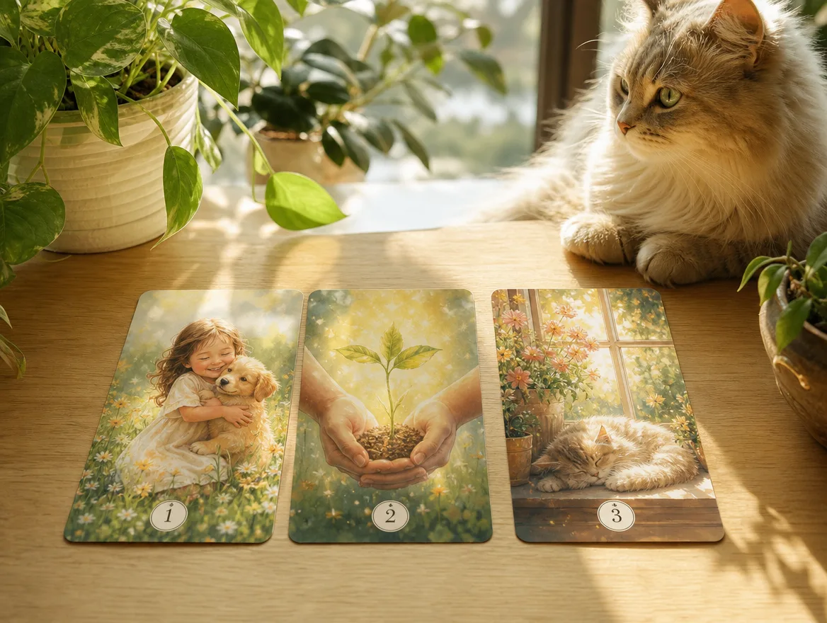 🐾 Вас любят дети, животные и цветы