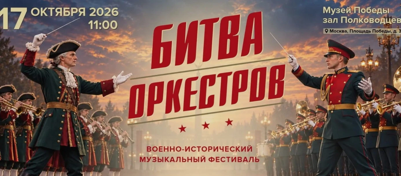 Военно-исторический музыкальный фестиваль «Битва оркестров» (Музей Победы)