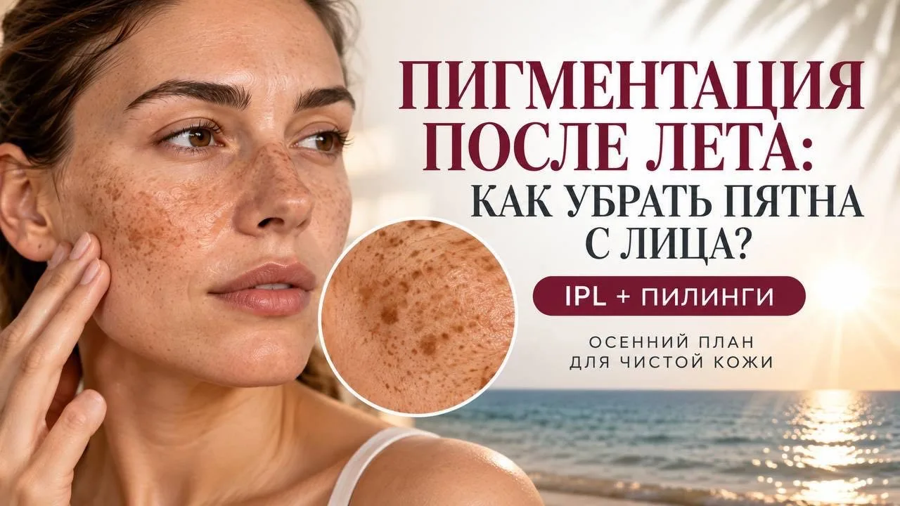 Как избавиться от пигментации на лице?