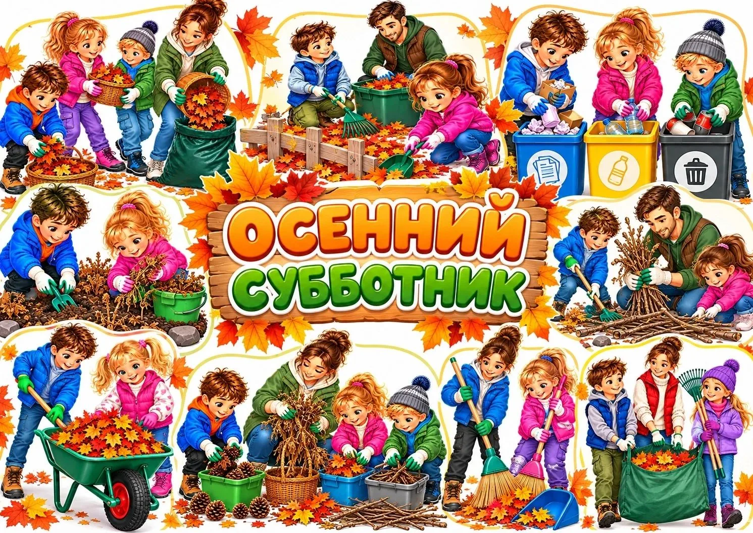 🍂 Осень — это не только яркие листья, но и время навести вокруг порядок.