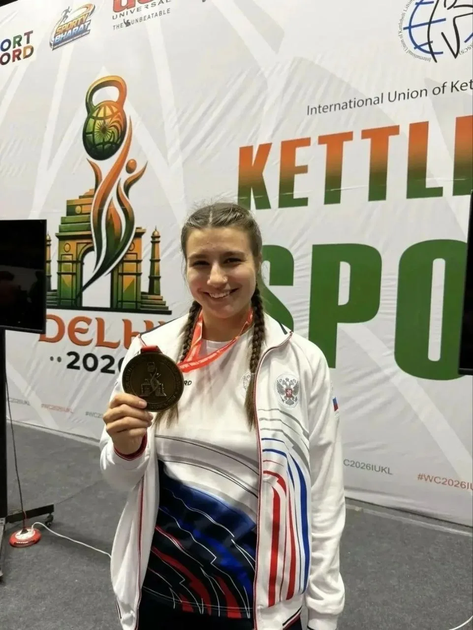 🏆 174 подъёма гири в Нью-Дели