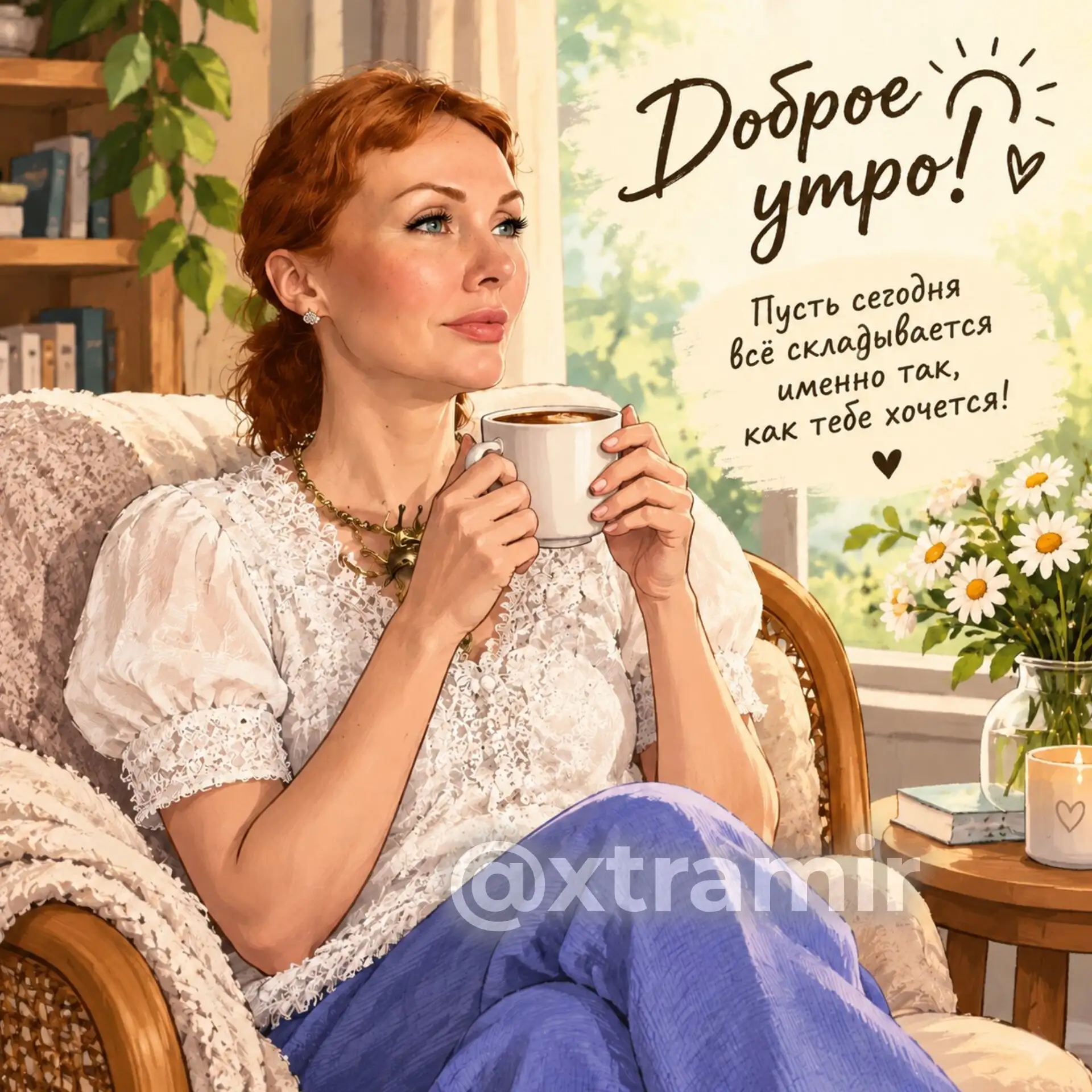 🍂️Всем доброе утро, хорошего дня и отличного настроения! ☕🍫🧡
