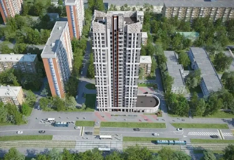 🏗️ На Живописной улице построят 24-этажный дом по реновации